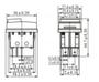 Imagem de Chave Liga Desliga Botoeira Kcd4 16a 4term 250v Botão On Off