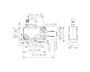Imagem de Chave Micro Switch com 3 Terminais e Haste com Roldana de 14MM 16A/250Vac Preto - KW11-7-2