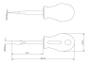 Imagem de Chave Philips Cotoco 3/16 X 1.1/2 Mais Vendida Tramontina