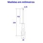 Imagem de Chave Phillips Sparta Profissional Cromo Vanádio 3/16 X 6"  150mm com Ponta Imantada