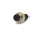 Imagem de Chave Push-Button com 2 Terminais sem Trava Desliga/(Liga) - Preto - DS-314