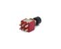 Imagem de Chave Push-Button com 6 Terminais com Tampa Preta 2A/250V DS-622 - Preto