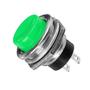Imagem de Chave Push Button Ds212 2 Terminais Verde Emb 20pç