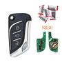 Imagem de Chave Remota Universal de 3 Botões - 5 Peças Keydiy - Compatível com KD900, KD900+ e KD-X2