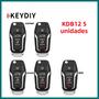 Imagem de Chave Remota Universal Estilo Ford - 3/4 Botões (5 Unidades) - Compatível com Keydiy KD B12, KD-X2, KD900 e KD Mini