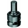 Imagem de Chave Soquete Hexagonal de Impacto Encaixe 1/2" Gedore 016275 9/16"