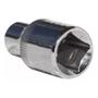 Imagem de Chave Soquete Pito Torx E10 Hexalobular Curto Com Encaixe 1/2 Pol.