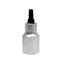 Imagem de Chave Soquete Torx Torque Macho Encaixe De 1/2" T25 Curto * 3803