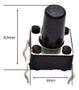 Chave Táctil KFC-A06 Push Button 6x6x9,5mm 4 Terminais - kit 10 Peças - OEM Imagem de Chave Táctil KFC-A06 Push Button 6x6x9,5mm 4 Terminais - kit 10 Peças