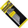 Imagem de Chave Torx Eda Tipo ''L'' Jogo Com 7 Pecas Longa T10 A T40 - 8Qg