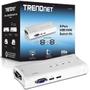 Chaveador Kvm Trendnet Tk-407K - 4 Computadores Em 1 Monitor Imagem de Chaveador Kvm Trendnet Tk-407K - 4 Computadores Em 1 Monitor