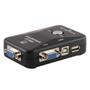 Imagem de Chaveador Switch Kvm 2 Portas entrada Vga e Usb