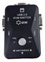 Imagem de Chaveador Switch Kvm Monitor 2 Portas Vga + 2 Usb Mouse Cpu