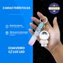 Imagem de Chaveirinho Feminino Papelaria Fofa Astronauta LED Kit 2 Und