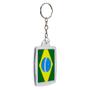 Imagem de Chaveiro Bandeira Brasil 3x4cm Personalizado 48 Unidades