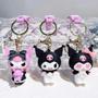 Imagem de Chaveiro de Anime Hello Kitty, Kuromi, My Melody e Cinnamoroll - Figura de PVC