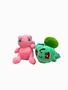 Imagem de Chaveiro de Pelúcia Pokemón Infantil Desenho Variado 10cm