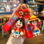 Imagem de Chaveiro de Silicone Dragon Ball & One Piece - Luffy, Nami, Chopper - Pingente para Carro e Crianças