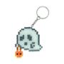 Imagem de Chaveiro duplo pixel art halloween fantasminha