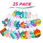 Imagem de Chaveiro Fidget Toy HULODIS - Mini Push Pop Bubble (Pacote com 25)