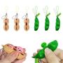 Imagem de Chaveiro Fidget Toy TIBDALA - Pacote com 6 (Pea and Peanut Popper)