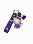 Imagem de Chaveiro Hello Kitty Kawaii Emborrachado Pingente 8cm