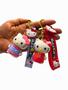 Imagem de Chaveiro Hello Kitty Kawaii Emborrachado Pingente 8cm