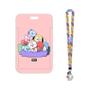 Imagem de Chaveiro Kawaii BT21 Cooky - Porta Cartão e ID com Capa Protetora Anti-Perda