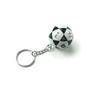 Imagem de Chaveiro Mikasa Bola de Futevôlei Modelo FT-5 - Preto e Branco - Ideal para Fãs do Esporte!