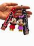 Imagem de Chaveiro Minnie 3D Disney Emborrachado Pingente Variado 8cm