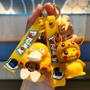 Imagem de Chaveiro Pokémon Pikachu, Charmander e Psyduck - Figura Kawaii de Ação