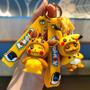 Imagem de Chaveiro Pokémon Pikachu, Charmander e Psyduck - Figura Kawaii de Ação