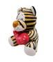 Imagem de Chaveiro Safari De Pelúcia DDA7043T Leão/Onça-Pintada/Tigre Coração Love 15cm - Fofy Toys