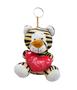 Imagem de Chaveiro Safari De Pelúcia DDA7043T Leão/Onça-Pintada/Tigre Coração Love 15cm - Fofy Toys