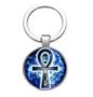 Imagem de Chaveiro Símbolo Ankh & a Flor da Vida