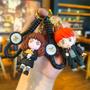 Imagem de Chaveiros Harry Potter Kawaii - Conjunto com 5 Figuras de PVC (Ron Weasley)