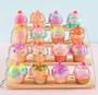 Imagem de Chaveiros Macios De Apertar Pop It Fidget Kit Squishy 10 Uni