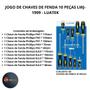 Imagem de Chaves fenda phillips multiuso jogo kit 10 pcs lwj-1999