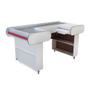 Imagem de Check Out 180 Branco Artlux Corredor Inox Padrão F Vermelho