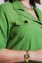 Imagem de Chemise Com Botões e Elastico nas costas - Verde