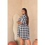 Imagem de Chemise Médio Plus Size Com Cinto