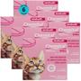 Imagem de Chemital Com 4 Comprimidos Chemitec Vermífugo Para Gatos Kit Com 6 Cx