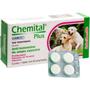 Imagem de Chemital Plus Chemitec Vermífugo para Cães - 4 Comprimidos