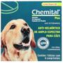 Imagem de Chemital Plus Com4 Comprimidos ChemitecVermífugo Para Cães Kit Com 5 Cx