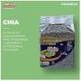 Imagem de Chia em Grãos Ecobio Orgânica Alto Vácuo Antioxidante - 250g