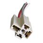 Imagem de Chicote Conector Plug Base Relé 4 Vias 2t 9.7mm E 2t 6.3mm