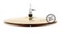 Imagem de Chimbal Zeus Evolution Pro Series Hihat 14 ZEPHH14 Brilliant em Bronze B10