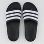 Imagem de Chinelo Adidas Adilette Aqua Juvenil Preto e Branco