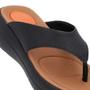 Imagem de Chinelo Básico Couro Preto Liso