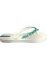 Imagem de Chinelo Blessed Diamond Branco com Brilho feminino